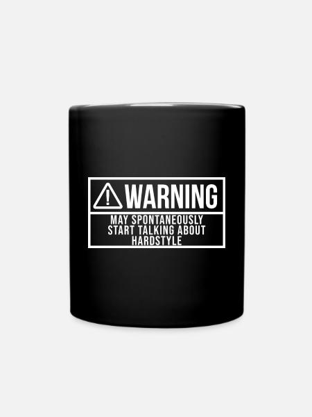 Hardstyle Hardstyle Hardstyle - Tasse einfarbig - Schwarz