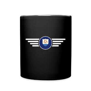 Ich liebe Anguilla, Eleganz Stil Design T-Shirt - Tasse einfarbig - Schwarz - Vorne
