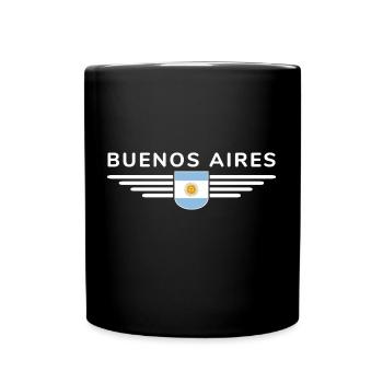 Buenos Aires Shirt for Argentina Fans - Full Colour Mug - black - Front