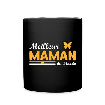 Best Mom In The World - Full Colour Mug - black - Front