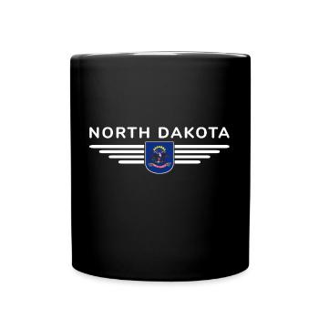 T-shirt de fan du Dakota du Nord – Parfait pour les fans - Mug uni - noir - Devant