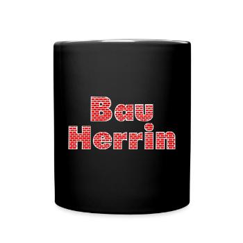 Client mur de briques - Mug uni - noir - Devant