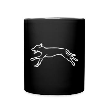 Chien - Mug uni - noir - Devant