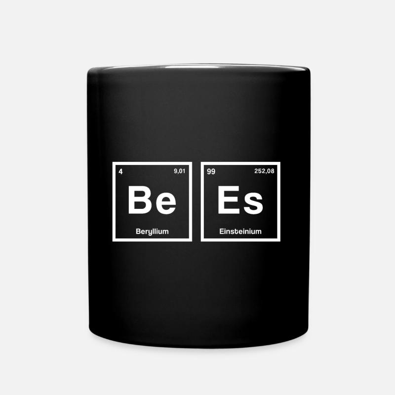 Bienen - Tasse einfarbig - Schwarz