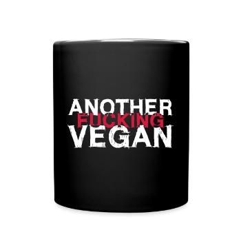 UN AUTRE VEGAN FUCKING - Mug uni - noir - Devant