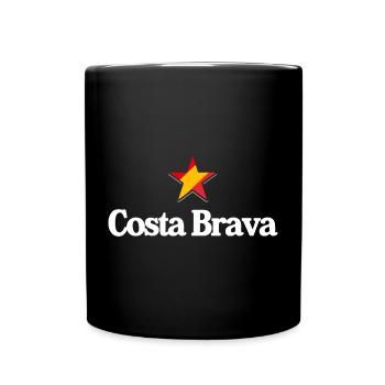 Stars of Spain - Costa Brava - Tasse einfarbig - Schwarz - Vorne