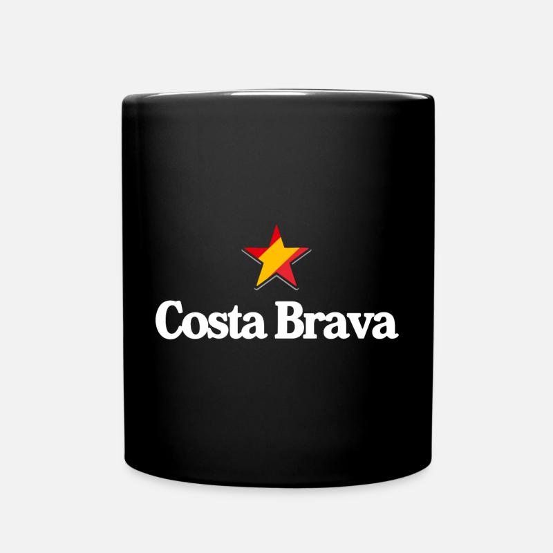 Stars of Spain - Costa Brava - Mug uni - noir