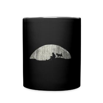 EXCURSION AVEC LE CHIEN MEILLEUR AMI DES GENS - Mug uni - noir - Devant