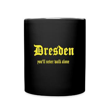 Dresden Design - Tasse einfarbig - Schwarz - Vorne