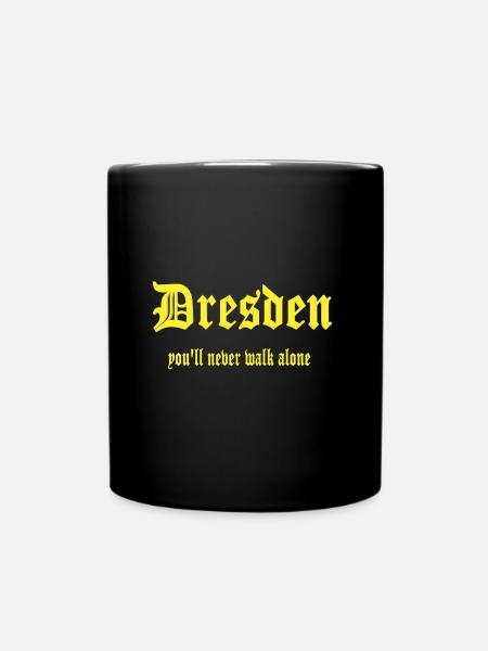 Dresden Design - Tasse einfarbig - Schwarz