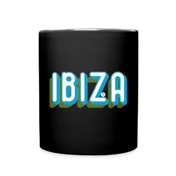 Ibiza - Mug uni - noir - Devant