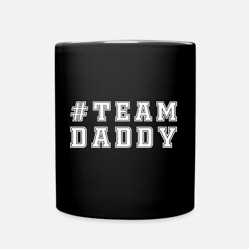 TEAM DADDY - Full Colour Mug - black