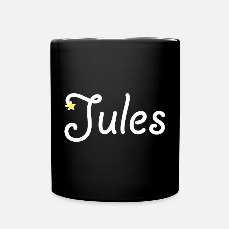 Jules - Mug uni - noir