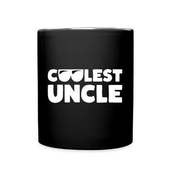 COOLEST UNCLE - Full Colour Mug - black - Front