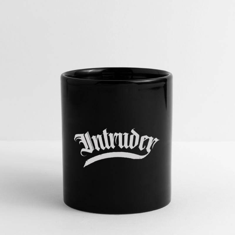 intruder hacker eindringling clan sticker computer Tasse einfarbig