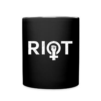 Riot Women Power - Full Colour Mug - black - Front