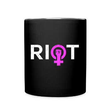 Riot Venus Women Power - Full Colour Mug - black - Front