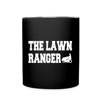 THE LAWN RANGER - Full Colour Mug - black - Front