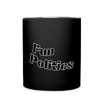 Fun politics - Full Colour Mug - black - Front