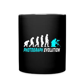 Photograph Evolution - Full Colour Mug - black - Front
