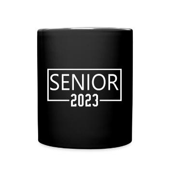 Senior 2023 - Graduated Students Graduation Party - Full Colour Mug - black - Front