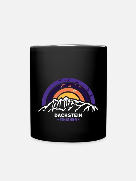 Dachstein Finisher Hoher Dachstein Tirol Wandern - Tasse einfarbig - Schwarz