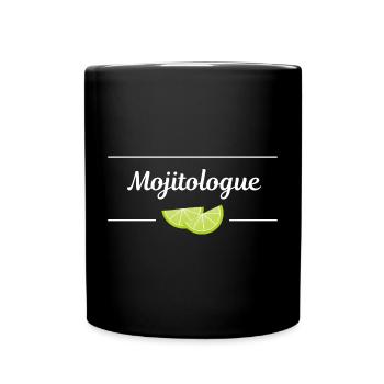 Mojitologue - Mug uni - noir - Devant