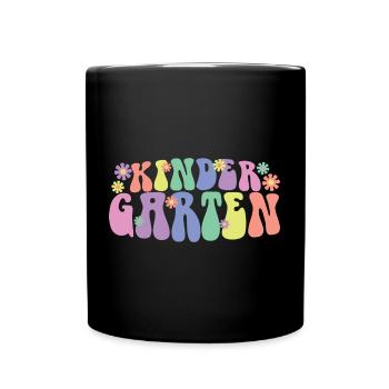 Süßer Kindergarten Cool Pre-K Lehrer & Schüler Geschenk - Tasse einfarbig - Schwarz - Vorne