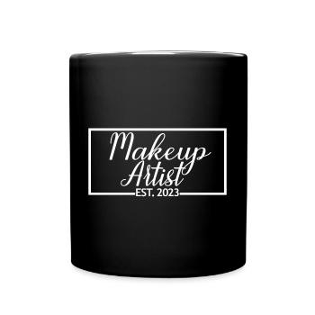 Maquilleuse 2023 Est. 2023 Esthéticienne diplômée - Mug uni - noir - Devant