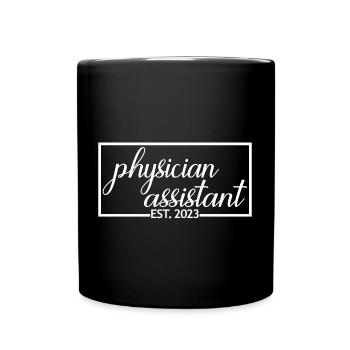 Adjoint au médecin Est. 2023 Cadeau de fin d’études - Mug uni - noir - Devant