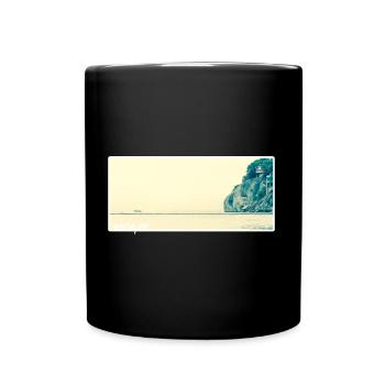 Escape - Tasse einfarbig - Schwarz - Vorne
