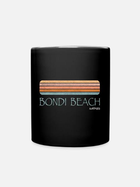 BONDI BEACH Australia - Tasse einfarbig - Schwarz