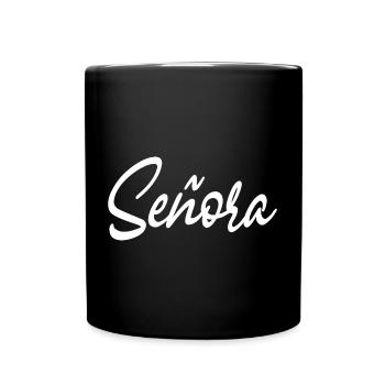 Señora Engagement Bride To Be Wedding Party - Full Colour Mug - black - Front