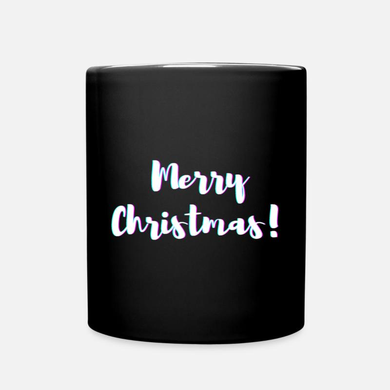 Joyeux Noël! - (Joyeux Noël)! - Mug uni - noir