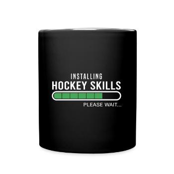 Hockey Skills Design Hockey Player Field Hockey - Full Colour Mug - black - Front