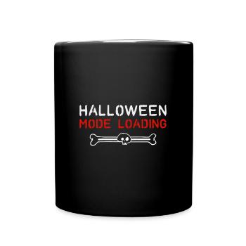 Cool Halloween Saying Halloween Party - Full Colour Mug - black - Front
