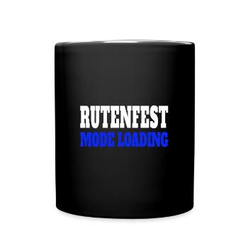Rutenfest Mode Loading Ravensburg - Tasse einfarbig - Schwarz - Vorne