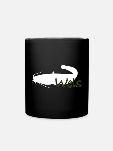 Wels - Tasse einfarbig - Schwarz