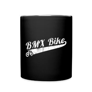 BMX Slogan - Mug uni - noir - Devant