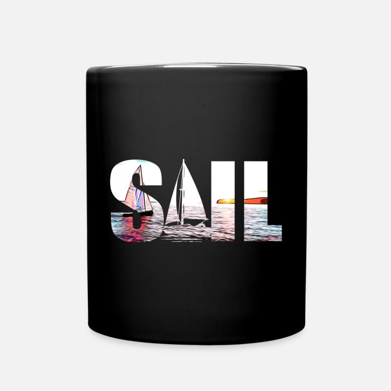 SEGEL - Tasse einfarbig - Schwarz