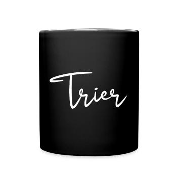 Trier - Tasse einfarbig - Schwarz - Vorne