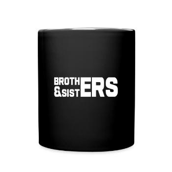 Frères & Sœurs Famille Frères & Sœurs - Mug uni - noir - Devant