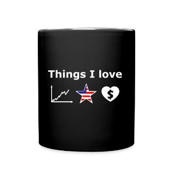 The Stock Market Millionaire - Full Colour Mug - black - Front
