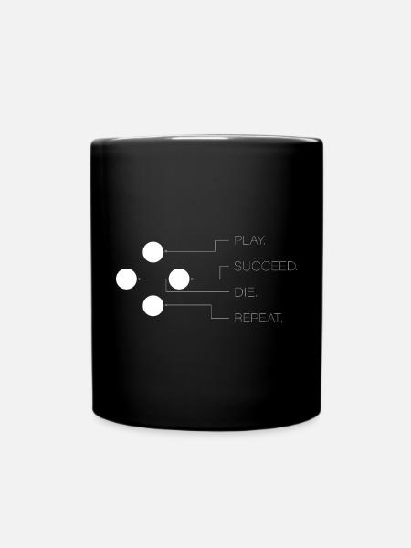 Gaming Gift, Gaming T-Shirt, Gaming Console - Full Colour Mug - black