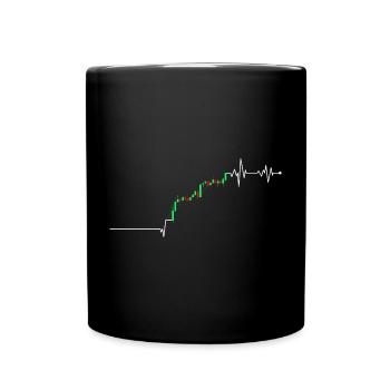 Graphique du rallye TrendPulse - Mug uni - noir - Devant