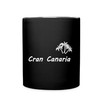 Vacances à Cran Canaria - Mug uni - noir - Devant