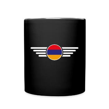 Armenian Style Design T-Shirt - Full Colour Mug - black - Front