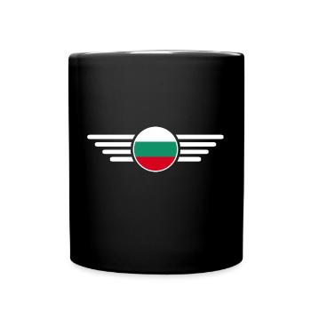 Bulgaria Style Design T-Shirt - Full Colour Mug - black - Front
