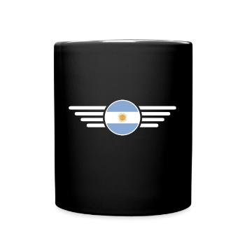 Argentina Style Design T-Shirt - Full Colour Mug - black - Front