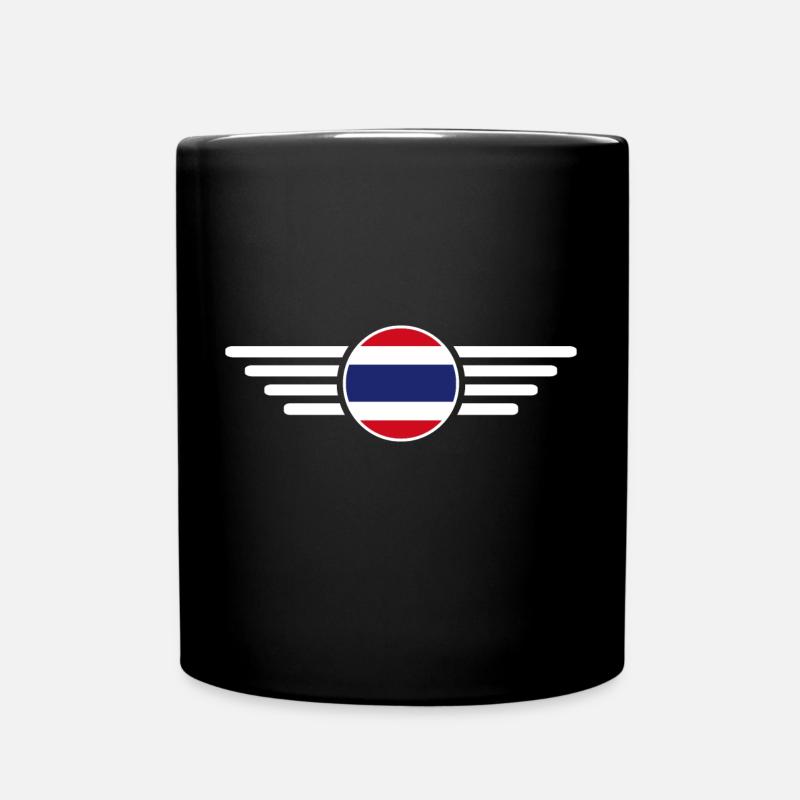 Thaïlande Style Design T-shirt - Mug uni - noir